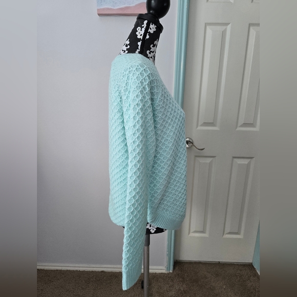 St John's Bay Mint green Sweater Size PS - Picture 7 of 14